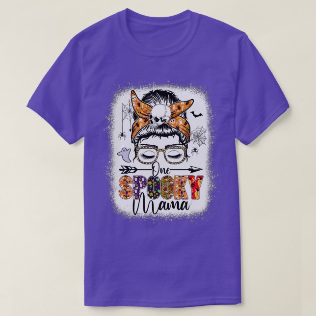 Camiseta Mama Mama Halloween Figurume D (Frente do Design)