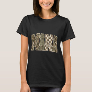 Camiseta Mama mamãe feliz dia das mães vida de mãe retrô