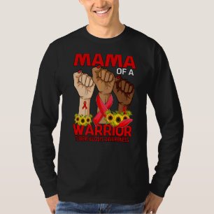 Camiseta Mama Mão De Um Guerreiro Tuberculose Sensibilizaçã