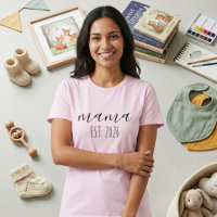 Mama Minimalista Lilás Ano de Est Design