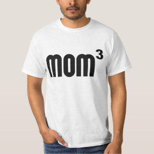 Camiseta Mamã Mom3 cubada exponencial