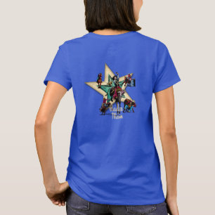 Camiseta Mamã ocidental do rodeio do t-shirt do vaqueiro d