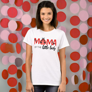 Camiseta Mama of the Little Lady Birthday Party Shirt