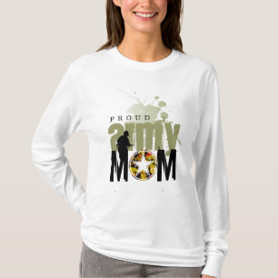 Camiseta Mamã orgulhosa do exército
