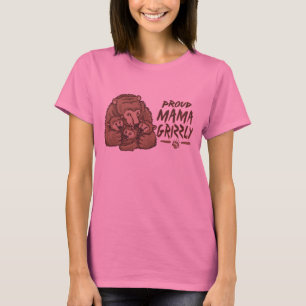 Camiseta Mama orgulhoso novo Urso