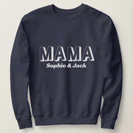 Camiseta Mama Personalizada com Nomes de Criança