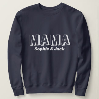 Camiseta Mama Personalizada com Nomes de Criança