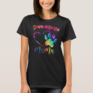Camiseta Mama Pet Roupa Pet Pomeranian Mo