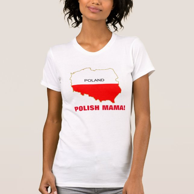 CAMISETA MAMA POLONÊS! (Frente)