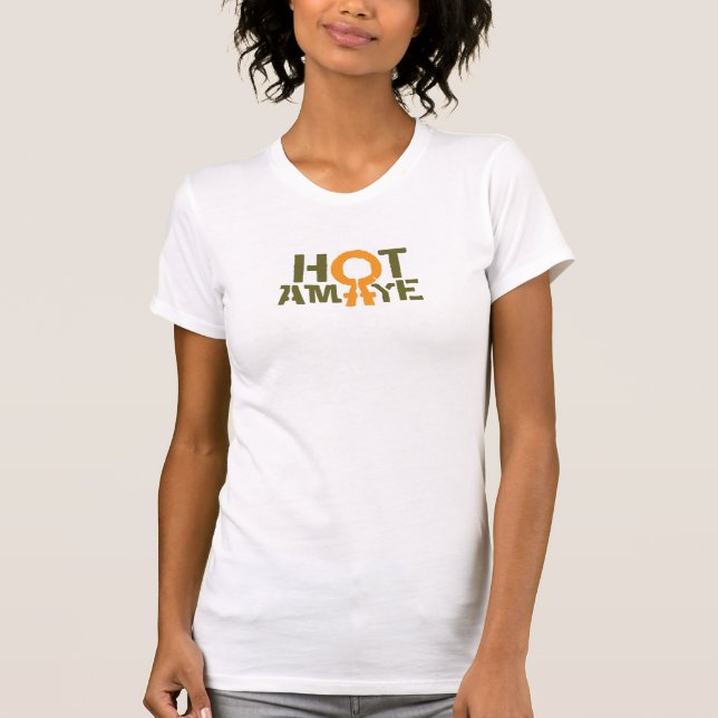 Camiseta Mama quente etíope ("Amaye") tanque (Frente)