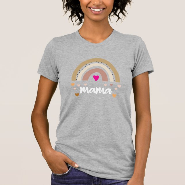 Camiseta Mama Rainbow (Frente)