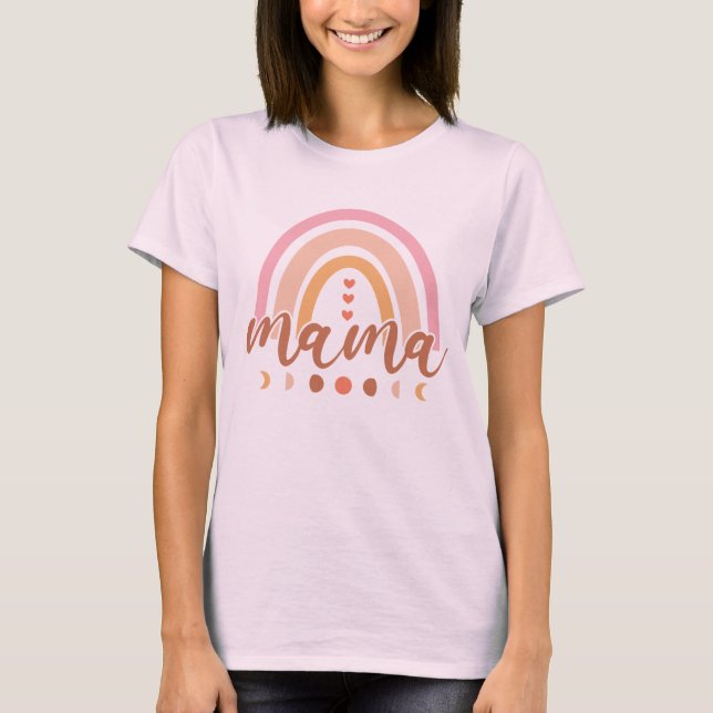 Camiseta Mama Rainbow (Frente)