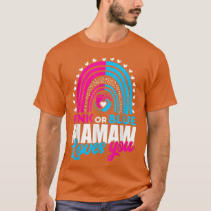 Camiseta Mamã Rosa ou Azul ama Sua Revela de Gênero