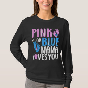 Camiseta Mama Rosa Ou Azul Te Ama Sexo Revelando 3