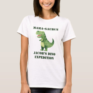 Camiseta Mama-sauro, Festa de Aniversário dos Dinossauros