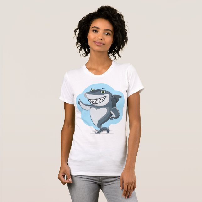CAMISETA MAMA SHARK (Frente Completa)