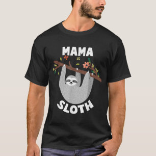 Camiseta Mama Sloth Matando Família Para Menães