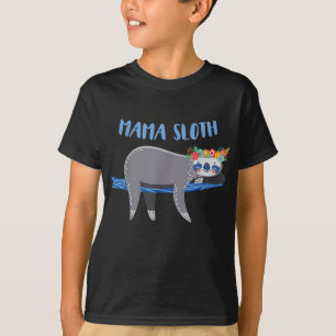 Camiseta Mama Sloth Sloth Spirit Animal Matching Family
