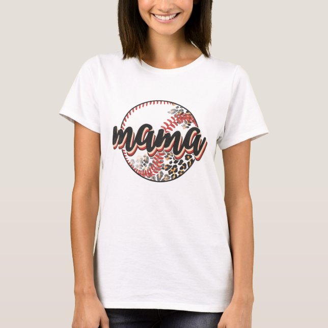 Camiseta Mama Softball (Frente)