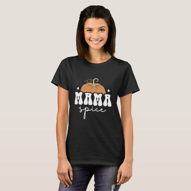 Camiseta Mama Spice Typografia (Frente Completa)