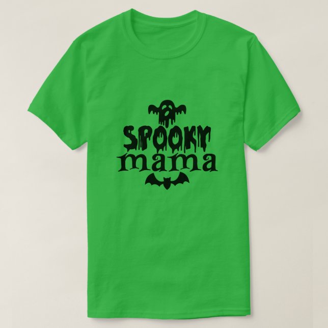 Camiseta Mamã Spooky01 (Frente do Design)