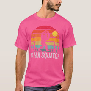 Camiseta Mama Squatch Mãe Sasquatch Fantasia Combinando Fam
