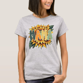Camiseta MAMA Sunflower