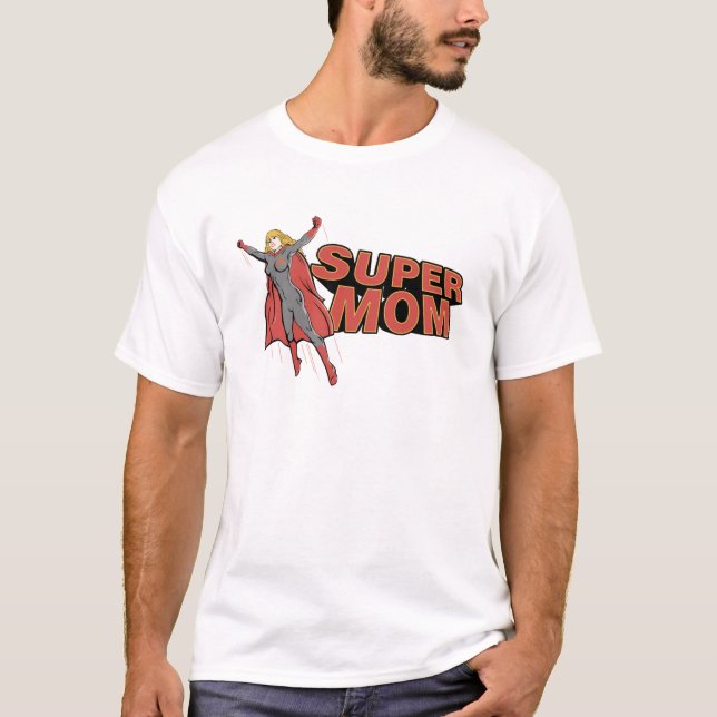 Camiseta Mamã super (Frente)