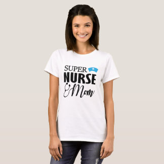 CAMISETA MAMÃ SUPER DA ENFERMEIRA!