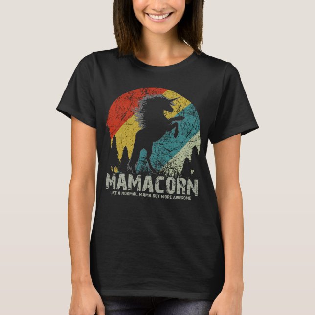 Camiseta mama unicorn (Frente)