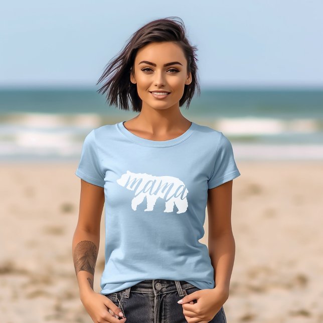 Camiseta Mama Urso | Família Combinada (Criador carregado)