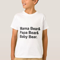 Mama Urso, Papai Urso, Bebê Urso | Goldilocks