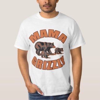 Camiseta Mama Urso T-shirt, Hoodies, botões