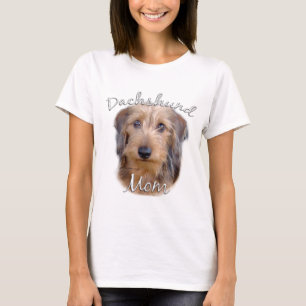 Camiseta Mamã (wirehaired) 2 do Dachshund