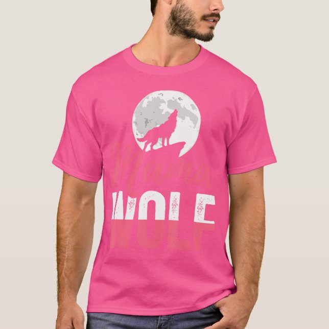 Camiseta Mama Wolf (Frente)