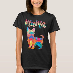 Camiseta Mama Yorkshire Terrier Vintage Gift Ideas For Moth