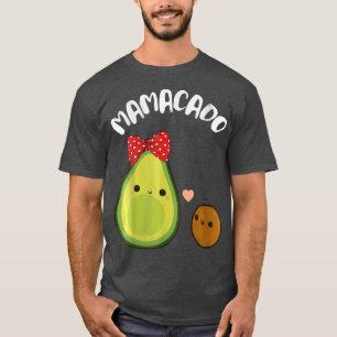 Camiseta Mamacado Avocado Grávida Mãe Gravidez Avo