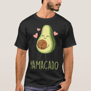 Camiseta Mamacado Engraçado Avocado Mamãe Presente para Gra