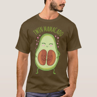 Camiseta Mamacado gêmeo 2