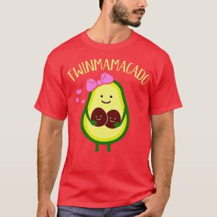 Camiseta Mamacado gêmeo para mãe de gêmeos