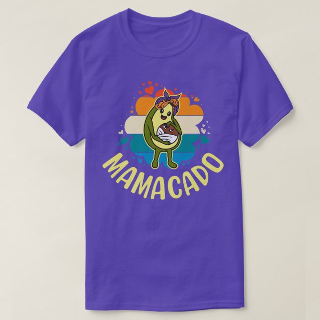 Camiseta Mamacado, Mulheres Avocadas Para Meninas, Mãe Boni (Frente do Design)