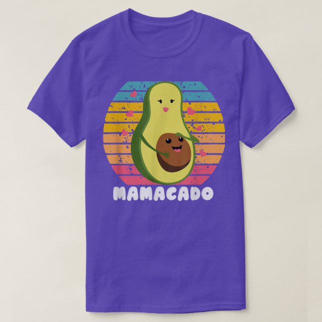 Camiseta Mamacado, Mulheres Avocadas Para Meninas, Mãe Boni (Frente do Design)