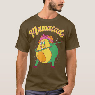 Camiseta MamacadoBonito Avocado Dabbing Mamãe Revolução de