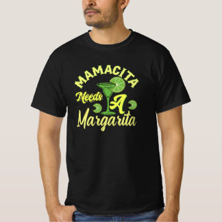 Camiseta Mamacia Precisa De Uma Margarita