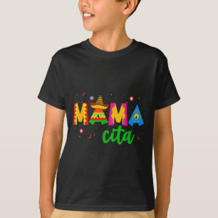 Camiseta Mamacita cinco de maio chapéu mulheres mamãe mãe