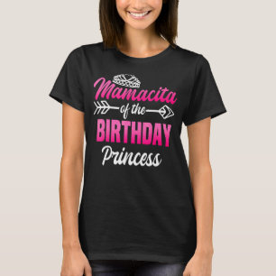 Camiseta Mamacita Do Aniversário Festa Princesa Celeb