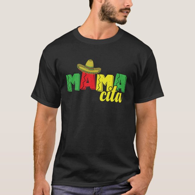 Camiseta Mamacita Holiday Mexico America USA (Frente)