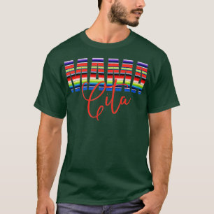 Camiseta Mamacita Mama Cinco De Mayo Mulheres Dão Poncho