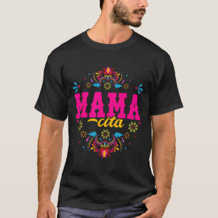 Camiseta Mamacita Primeiro Aniversário de Fiesta para Mulhe