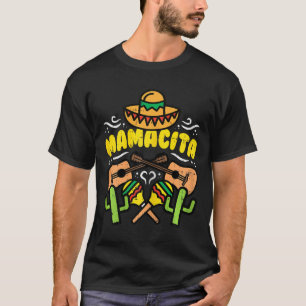 Camiseta Mamacita Sombrero Cinco De Mayo Festa Mexicano Hom